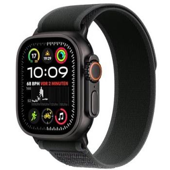 Apple Watch Ultra 2 49 mm (GPS + Cellular) Trail Loop M/L schwarz