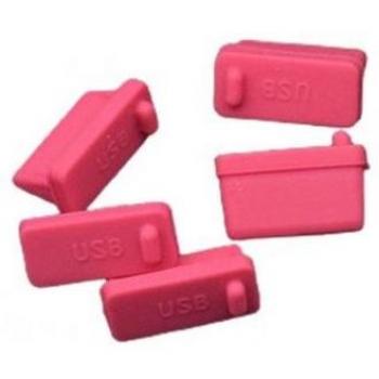 Prise de données USB en Silicone souple, 5 pièces, anti-poussière