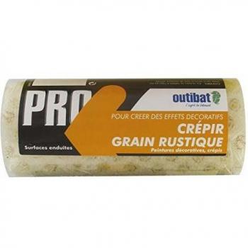 Manchon de 180mm pour rouleau de crépi avec gros grain OUTIBAT