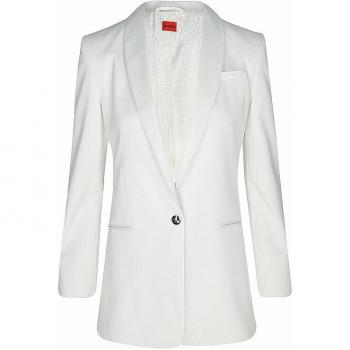 Giacca da Abito Hugo Bianco 50537759 Slim Fit