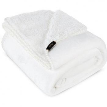 Doppelseitige Fleece-Decke TEDY
