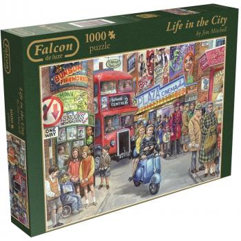 Jumbo 11090 Falcon: Urban Life Set, 1000 Teile