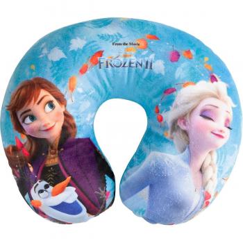 Tessuto Frozen II: Cuscino Collo Viaggio per Principesse Elsa