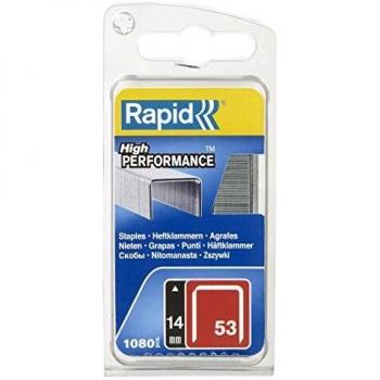 Rapid 14mm Metal Fastening Staple Set (Pack of 1080)