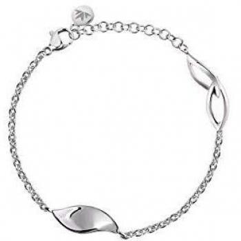 Bracciale da donna con design foglia in argento 925 di Morellato, modello SAKH29