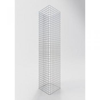 Guardian Square Gabion Column – 42 × 42 cm Base, 200 cm Height, 5 mm MW