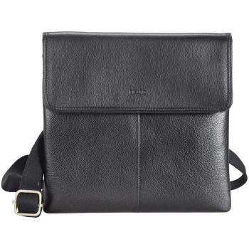 Picard Milano Damen‑Umhängetasche – Schwarz, 24 × 26 × 3 cm