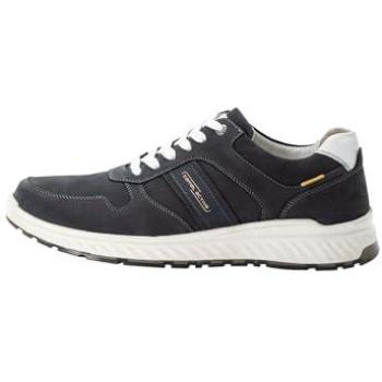Camel Active Herren Sneaker in Blau aus Nubukleder