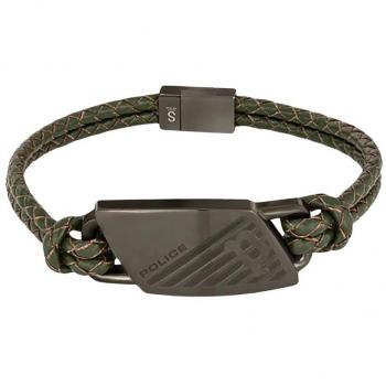 Bracciale Uomo Police Verde 19 cm PJ26559BLU.03
