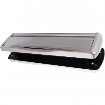 Greenteq Omega Letterplate 12 40-80mm Polished Chrome