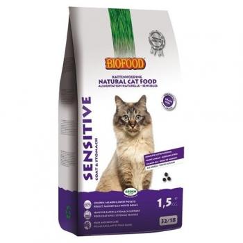 BF PETFOOD CAT SENSITIVE COAT & STOMACH