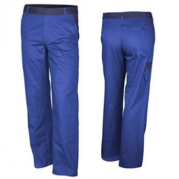 QUALITEX Bundhose 2-farbig kornblau/marine Herren