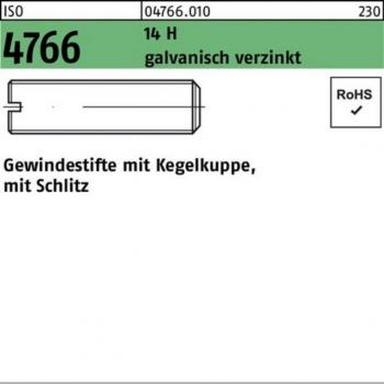Reyher Gewindestift galvanisch verzinkt M3x12