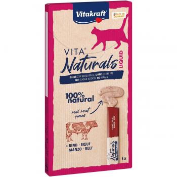20x 15g de friandises pour chat Vitakraft Vita Naturals au bœuf