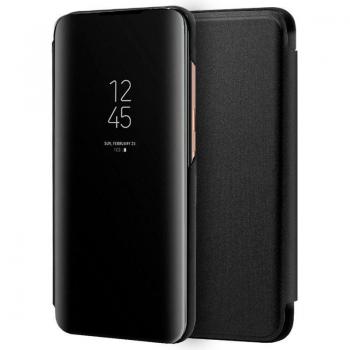 Capa Clear View para Galaxy A70 Preta