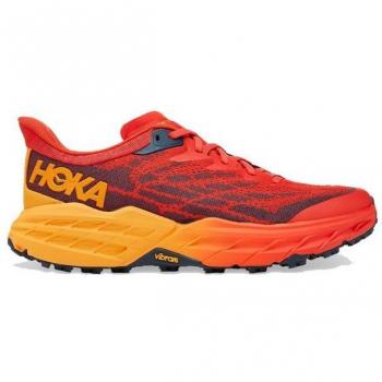 Chaussures de course Hoka Speedgoat 5 Rouge Orange EU 41 1/3