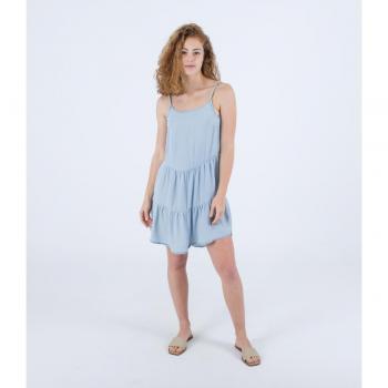 Hurley Oceancare Light Denim Mini Dress for Women Size S