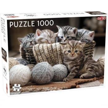 Pussel med Söta Kattungar 1000 Taktik