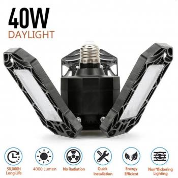Deformable LED Garage Ceiling Light 40W