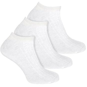 White 100% Cotton Men’s Training Socks, 3 Pack (9‑12)