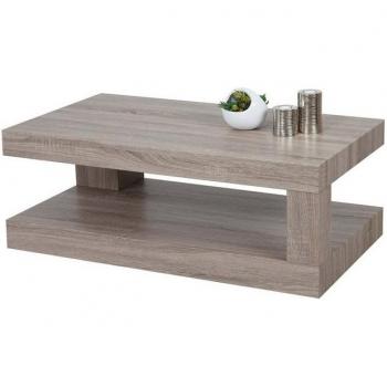 MCW-A32 Couchtisch, zeitgemäßes Design in Eiche