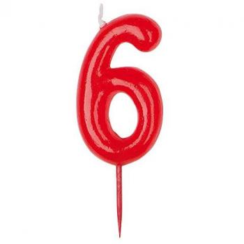 Conjunto de velas de cumpleaños con números del 0 al 9