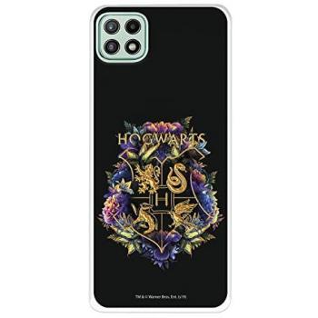Funda de Silicona Flexible Harry Potter Hogwarts Floral para Galaxy A22 5G