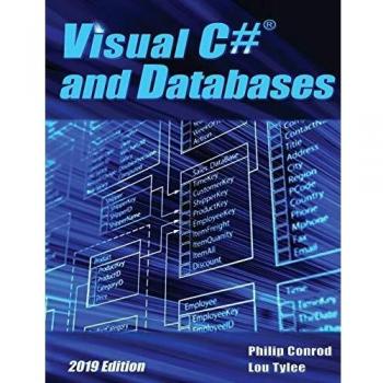 Conrod, Philip: Visual C# and Databases 2019 Edition