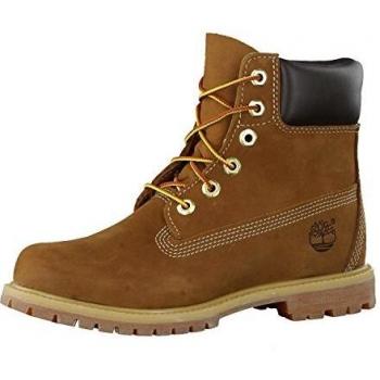 Bottes Montantes Timberland 6 pouces, Femme, Marron Rust, Taille 42