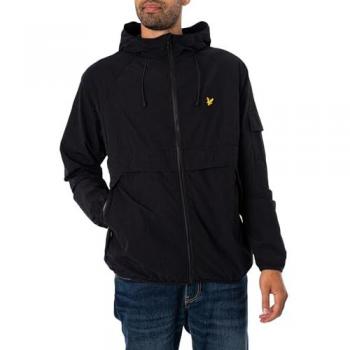 Schwarz Kapuzenjacke von Lyle & Scott XL