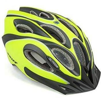 Casque Author Skiff, taille M, 52-58 cm, protection insectes, jaune fluo
