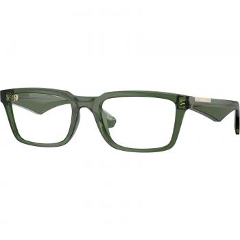 Burberry BE2428U Men’s Eye Specs: Green, Size 54, Free Lenses & Blue‑Light Protection