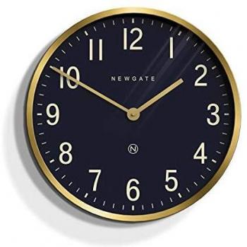 Newgate Mr. Edwards Large Gold Round Kitchen & Office Clock
