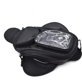 Bolsa de tanque de moto impermeable con imán y soporte para teléfono Yamaha FZ1 FAZER FZ6 FZ6R FZ8