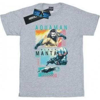 Damen T-Shirt mit Aquaman Charakter