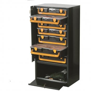 Cassettiera Fervi in Acciaio con 7 Valigette C700