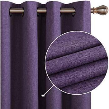 Tende Occhielli Viola – Deconovo 2 Pannelli