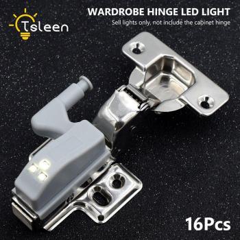 Induktionsschloss‑LED-Scharnier Set (16 Stück) – 0,2 W Innenbeleuchtung