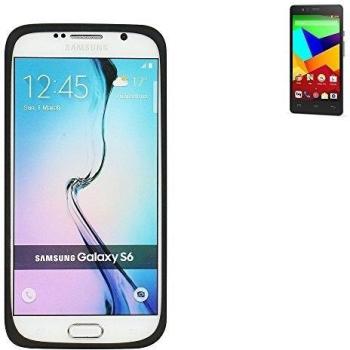 Parachoques de TPU para BQ Aquaris E5 LTE, Negro