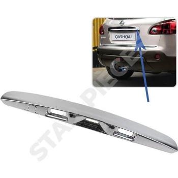 Chrome Trunk Handle Assembly for Nissan Qashqai (2007–2013) – with/without Rear Camera
