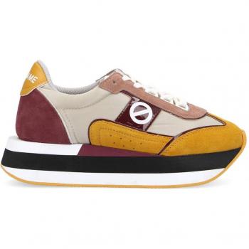 Zapatillas de mujer con cordones multicolor