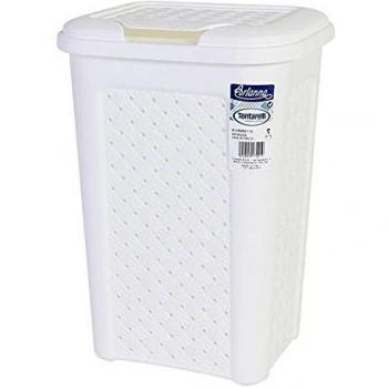 Papelera Tontarelli Arianna 10 L Blanco (24 x 20 x 35 cm)