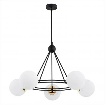 Euluna Amalfi 5-Light Pendant with Glass Shades