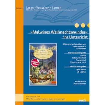 »Malwines Weihnachtswunder« im Unterricht, Schulbücher von Mathias Blesken