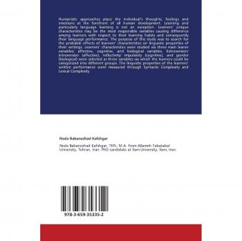 Learners' Personality and Linguistic Properties of Written Products