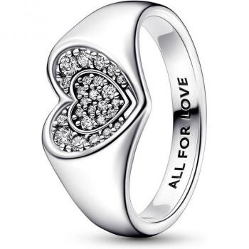Corazón Radiant Anillo de Plata Pandora