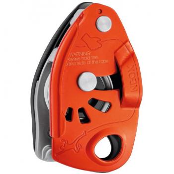 Asegurador de escalada Petzl Neox Naranja