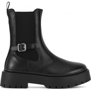 DeeZee Schwarz: Klassische Stiefel Modell HY12123-17