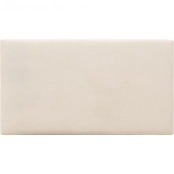 Cabecero Tapizado Nimbo 200x80 cm, Color Blanco Roto – Decowood