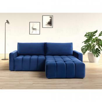 INOSIGN Ecksofa »MARVEO« B/H/T: 240 cm x 91 cm x 177 cm dunkelblau